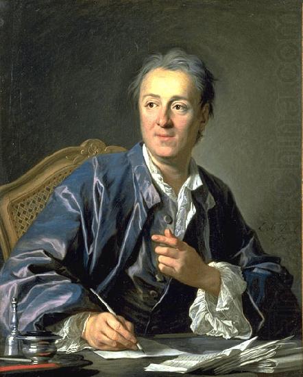 Portrait of Denis Diderot, unknow artist
